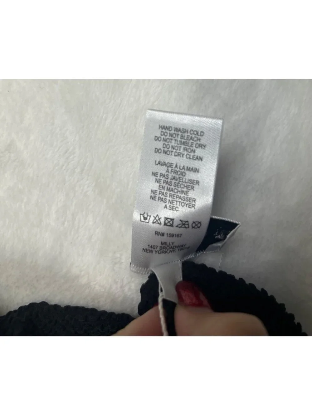 NWT Milly Women's S Black Textured Ruched Strapless One-Piece Swimsuit Chic